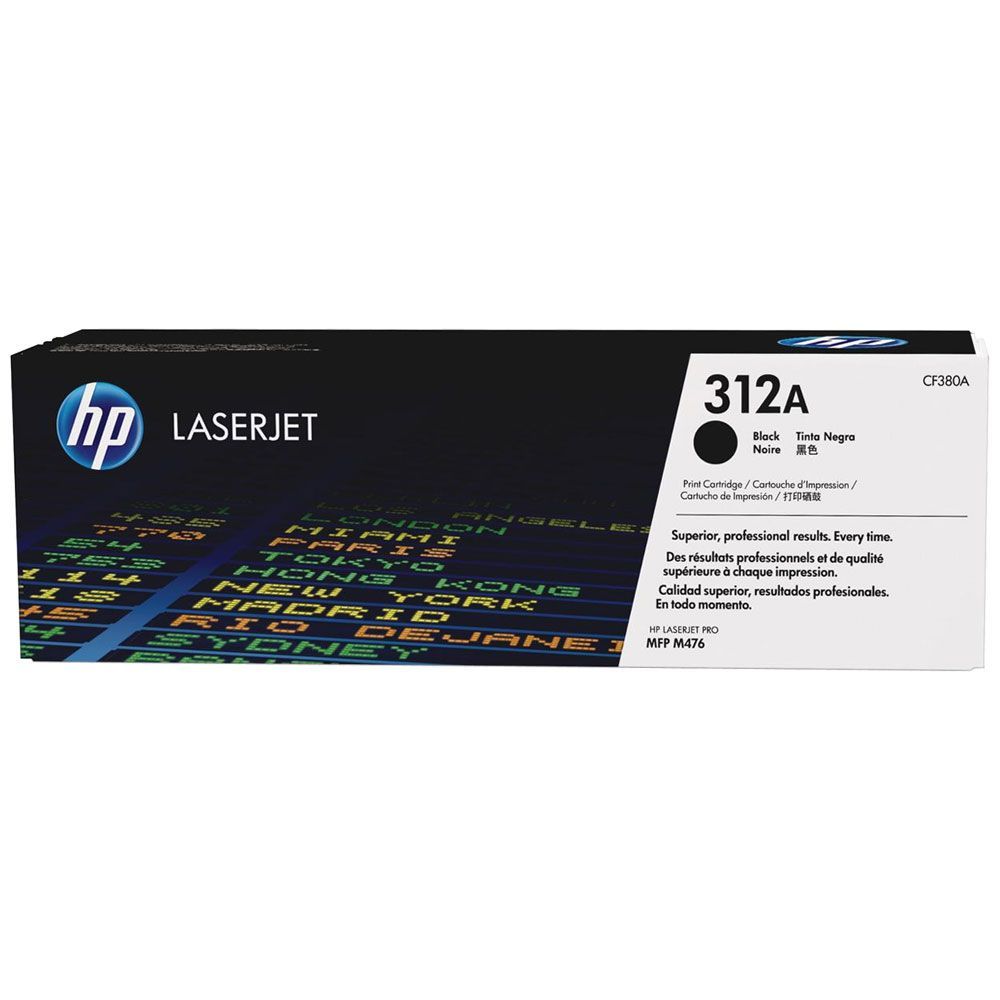 CARTOUCHE HP CF 380 A 312 A NOIR	 	